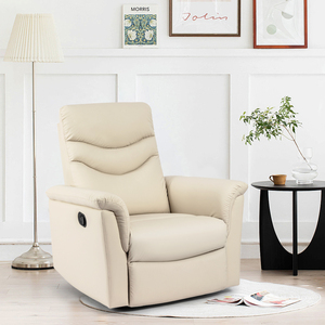 Vanbow đơn Recliner Sofa ghế nhà máy nóng bán hiện đại Châu Âu thiết kế vải nối dài thép cơ chế + Khung gỗ - Product Image 4