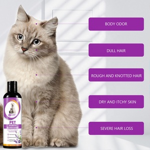 Shampooing et après-shampoing pour animaux de compagnie de haute qualité, naturels et biologiques, à l'huile essentielle de lavande, pour chiens et chats - Product Image 3
