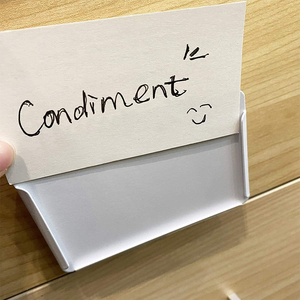 Basket <strong>Bins</strong> Pantry <strong>Labels</strong> Clip on <strong>Label</strong> Holders for Basket Storage <strong>Bins</strong> Metal Hanging <strong>Bin</strong> Clip Chalkboard <strong>Labels</strong> - Product Image 4