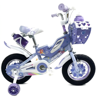 Vélo pour enfants SY 1Princess Pink Basket, une vitesse, jantes en acier, cadeau idéal pour les filles