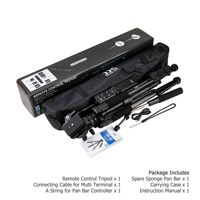JJC Trépied télécommandé VCT-VPR1 pour appareils photo et caméscopes Sony Remplacement multi-bornes