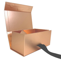 Boîtes cadeaux magnétiques en carton recyclé blanc pour mariages, anniversaires, fête des mères, cosmétiques, pliables, de luxe, avec ruban