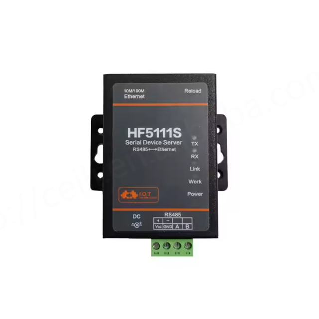 CaiLi HF5111S Small Size Serial Server RJ45 RS485 Converter Free RTOS 5V Wireless Data Ethernet Communication Modules
