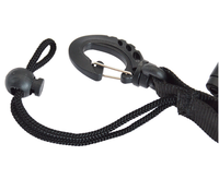 Cordon de sécurité rétractable BCD pour la plongée, en TPU, avec ressort anti-perte pour appareil photo, boucle à déconnexion rapide, accessoire pour sports nautiques