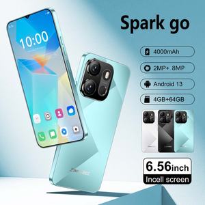 ZNNXECC Spark Go 4GB+64GB Nouveau Téléphone Android 6,6 pouces HD Quad-core avec Reconnaissance Faciale Version Globale Promotion Vente Chaude en Gros - Product Image 3