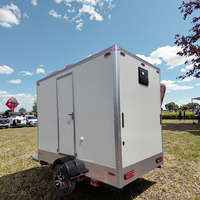 2025 Remorque de luxe pour toilettes portables pour camping en plein air Salles de bain mobiles pour caravanes et camping-cars Fabricants Vente
