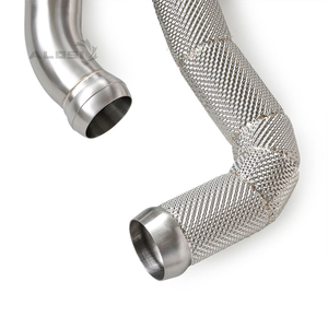 Tubo de Escape para Mercedes Benz AMG GT63 <span class=keywords><strong>GT63S</strong></span> 4.0T W213 2014-2023, Tubos de Escape de Alto Flujo Aislados de Acero Inoxidable - Product Image 3