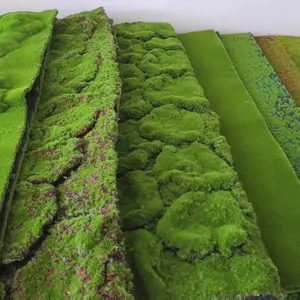 A-294 Искусственные пластиковые растения мох трава стеновые панели Roll Up мох травы фон