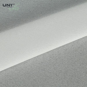 Tissu d'entoilage fusible tissé extensible durable écologique pour costume - Product Image 3