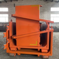 Conteneur à déchets d'extérieur roll-on Roll-Off personnalisé de 20 verges nouveau type d'usine de pyrolyse