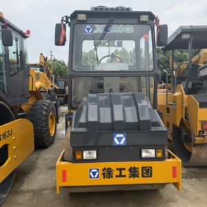 รถบดอัดแอสฟัลต์ XCMG XD80E มือสอง สภาพดี แบบดรัมคู่ สำหรับงานถนนและลานจอดรถ - Product Image 2