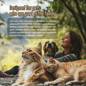 The Paw and Play Shampoo Ipoallergenico 100% Naturale Delicato e Condizionante per Cuccioli e Gattini - Product Image 3