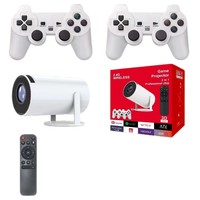 Mini projecteur Android HY300, style rétro LCD, prise en charge de la résolution 1080p HD, conception portable pour le home cinéma, certifications complètes
