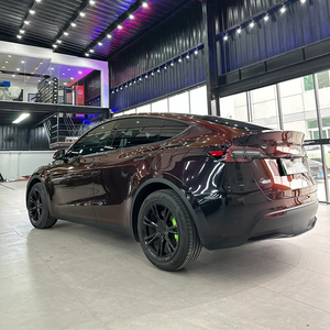 Accessori per veicoli pellicola in vinile PVC Black & Charm colore rosso Shift Anti-Scratch carrozzeria - Product Image 5