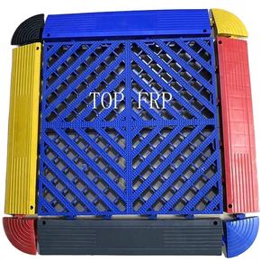 Garage Interlocking <b>Plastic</b> Flooring Car Repair Workshop pp Material Floor Tiles - Product Image 6