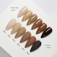 AILANUO Fournisseur OEM de Gel à Ongles Coloré Vente en Gros Marque Privée Gel Semi-Durci Soak-Off pour Ongles Vernis Gel LED UV