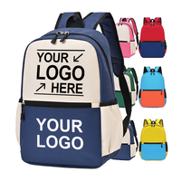 Sac à dos décontracté pour enfants, personnalisé avec logo, imperméable, pour l'école primaire, la maternelle et la formation, vente en gros