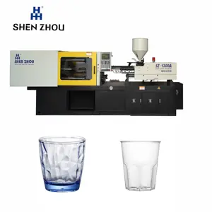 Custom Clear Plastic Pvc Cups With Lids Making Injection Molding Machine