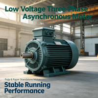 Moteur asynchrone industriel basse tension 4 pôles 220V 1,5 kW avec protection IP55, rotor en cuivre, enroulement triphasé, moteur AC