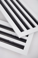 Sistem HVAC, Kisi-kisi Plafon, Penutup Ventilasi Fleksibel, Kisi-kisi Ventilasi, Material Aluminium untuk Basement, Rumah Sakit, Dapur