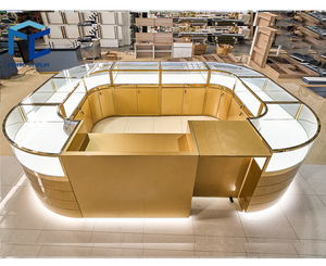 Personalizzato 5x5 10X10 12X12 centro commerciale gioielli chiosco Design immagini gioielli profumo chiosco Design per gioielli - Product Image 5