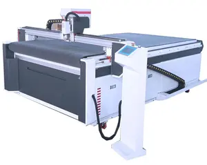 Automatic conveyor feeding plotter for leather oscillating knife cutting machine punch hole 1625 leather cutting machine