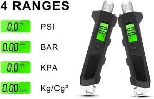 Jauge de pression d'air 200 Psi jauge de pression des pneus électronique outil de voiture affichage LCD numérique pour camion RV - Product Image 3
