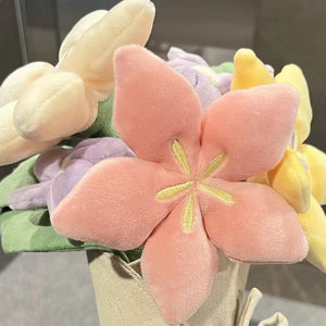 Ramo de Rosas Artificiales de 30 cm, Flores de Seda Hechas a Mano, Regalo para Ella, para San Valentín o el Festival Qixi - Product Image 4