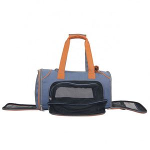 Wholesale ODM Foldable Pet Travel <b>Bag</b> Soft <b>Sided</b> Carrier for <b>Small</b> Medium Cats Dogs - Product Image 3