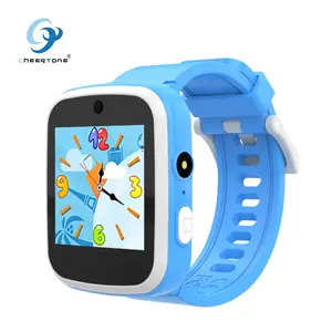 CTW11X 2022 Fashion Custom Private Mould multiple Block Face Water Proof Kids Smart Wrist Watch For Kids Boys Which Have Games