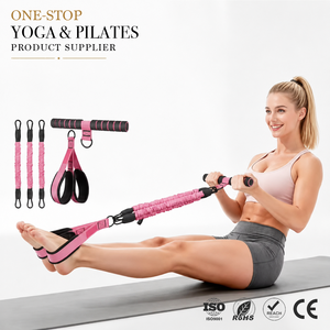 ZENJOY Banda di Resistenza Regolabile <span class=keywords><strong>con</strong></span> Maniglia per <span class=keywords><strong>Esercizi</strong></span> Yoga, Attrezzatura Unisex per Allenamento Completo del Corpo e Addominali - Product Image 1