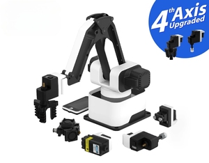 OkyRie Brazo robótico de escritorio todo en uno de lujo Rotrics DexArm de alta precisión y expansión Una máquina de brazo robótico versátil - Product Image 2