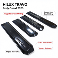 Protection de carrosserie HILUX TRAVO 2026, Nouvelle protection de porte Hilux Travo, Protection de porte TRAVO