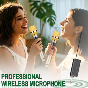 Micrófono Inalámbrico W102 de Alta Calidad, Altavoz Karaoke con Luces LED, Cancelación de Ruido, Alcance de 50m, Sistema de Actuación en Vivo para DJ y Canto al Aire Libre - Product Image 6