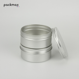 150ml 83*38mm Premium Aluminum Tin for Hair Wax Cosmetics - Food Grade Tea Leaves <b>Packaging</b> Box In Stock Wholesale - Product Image 1