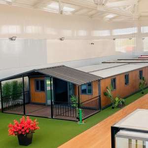 Venta Directa <span class=keywords><strong>de</strong></span> Casa Contenedor Expandible, Unidad <span class=keywords><strong>de</strong></span> Vivienda Portátil Plegable <span class=keywords><strong>de</strong></span> 20 Pies, Mini Casa <span class=keywords><strong>de</strong></span> Camping Ecológica, Lista para Energía Solar - Product Image 4