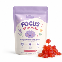 Gummies OEM à Marque Blanche pour la Concentration, la Croissance Cognitive, le Soutien Cérébral, la Sérénité et l'Équilibre Actif – Complément pour Adultes et Enfants