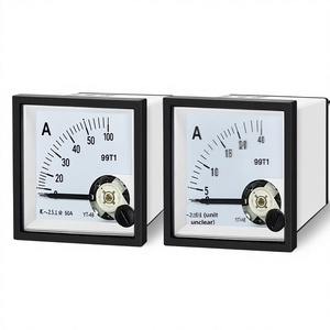 99T1-A Zeiger-AC-Amperemeter 50/5100/5 Voltmeter 250V/300V Mechanischer Messkopf 50A - Product Image 1