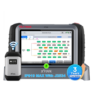 XTOOL IP919MAX dispositivo di programmazione del veicolo Obd2 sistema completo di scansione macchina di diagnosi bidirezionale per tutte le auto con topologia J2534 - Product Image 1