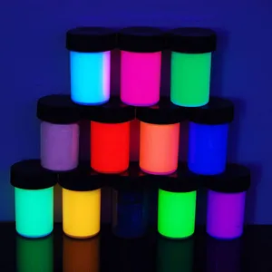 Fluorescent Glow In The Dark Paint - 30ml - 12+ Colors Available