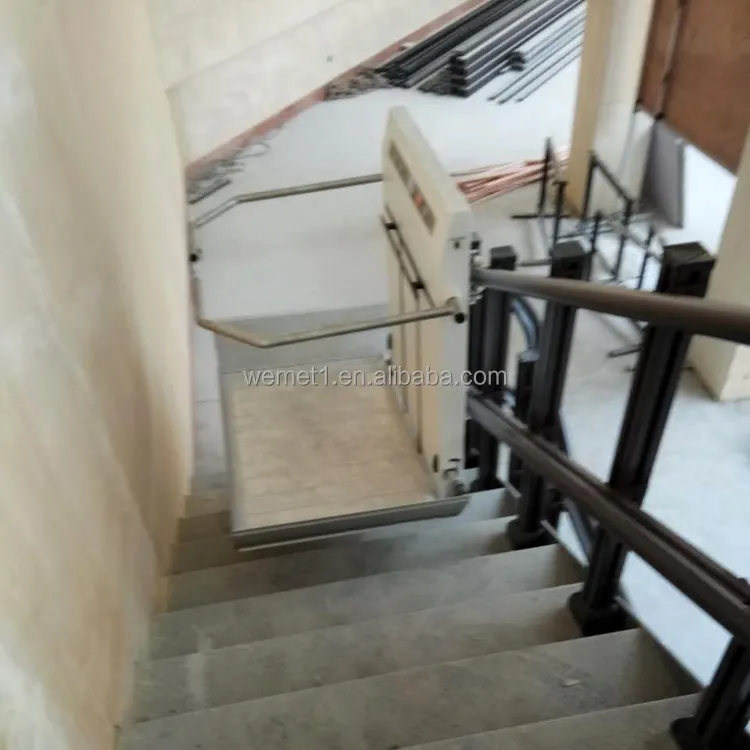 Ascensore per salire le scale da 250kg ascensore per sedia a rotelle inclinato piattaforma inclinata ascensore disabilita le persone