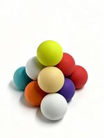 Vente en gros de balles de lacrosse et de massage en caoutchouc naturel, durables, aux couleurs et logos personnalisés, hautement élastiques, conformes aux normes officielles