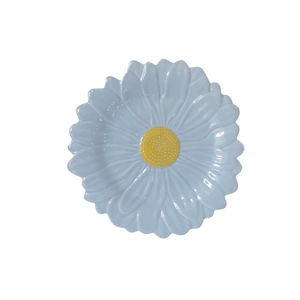 GZSYL splendide stoviglie con fiori dipinti a mano set di piatti in ceramica con motivi a pianta vivida <span class=keywords><strong>per</strong></span> cene di famiglia - Product Image 5