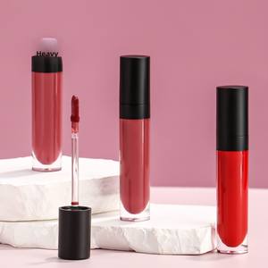 Gloss à lèvres crémeux nacré transparent, effet mat, longue tenue, waterproof, non-transfert, pour le commerce international - Product Image 2