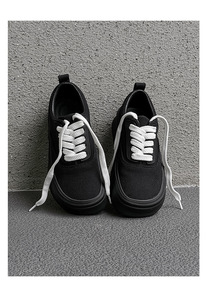 Zapatillas deportivas casuales transpirables de verano 2026, nuevo estilo, para parejas, versátiles, con suela gruesa, de lona, a la moda. - Product Image 5