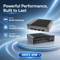 Usine personnalisée I3/i5/i7 CPU tout-en-un industriel sans ventilateur Panel PC ordinateur portable intégré en stock