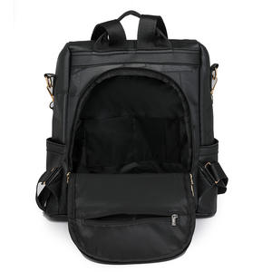 Mochila de viaje antirrobo para mujer 2025, bolso cruzado de retazos geométricos de gran capacidad, forro de poliéster, compartimento para ordenador portátil - Product Image 5