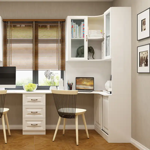 ตู้เสื้อผ้าตู้หนังสืออลูมิเนียมรุ่นใหม่สำหรับห้องนั่งเล่นและสำนักงานที่บ้านเฟอร์นิเจอร์สมัยใหม่ - Product Image 5