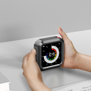 Таймер для кухни и учебы с индивидуальным логотипом: цифровой, визуальный, обратного отсчета, в форме куба, для детей, перезаряжаемый - Product Image 3