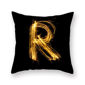 <span class=keywords><strong>Funda</strong></span> de cojín de piel de melocotón personalizada, respetuosa con el medio ambiente, 26 letras inglesas, <span class=keywords><strong>funda</strong></span> de almohada decorativa para sofá - Product Image 5